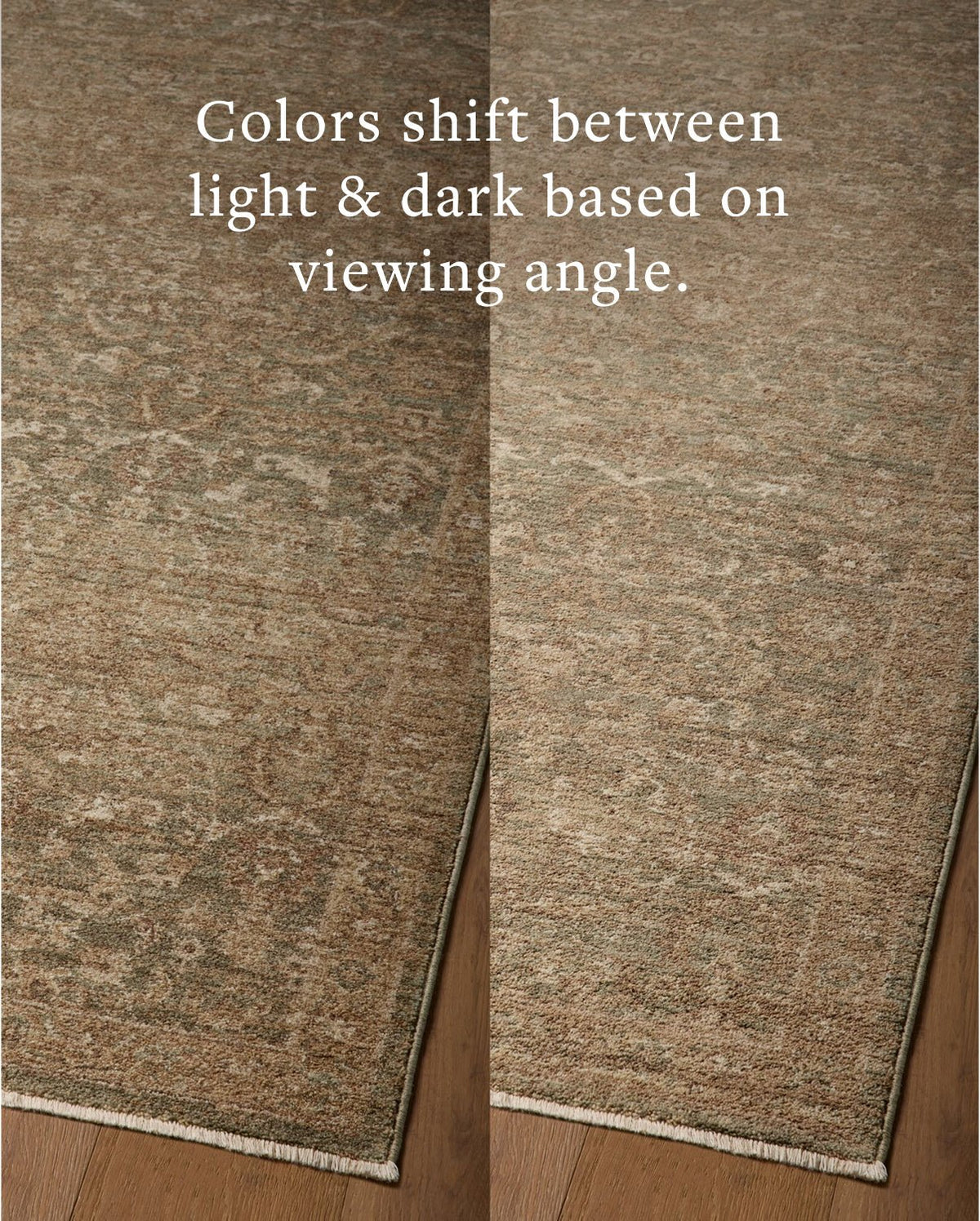 Storrie Thyme/Tan Rug – detail