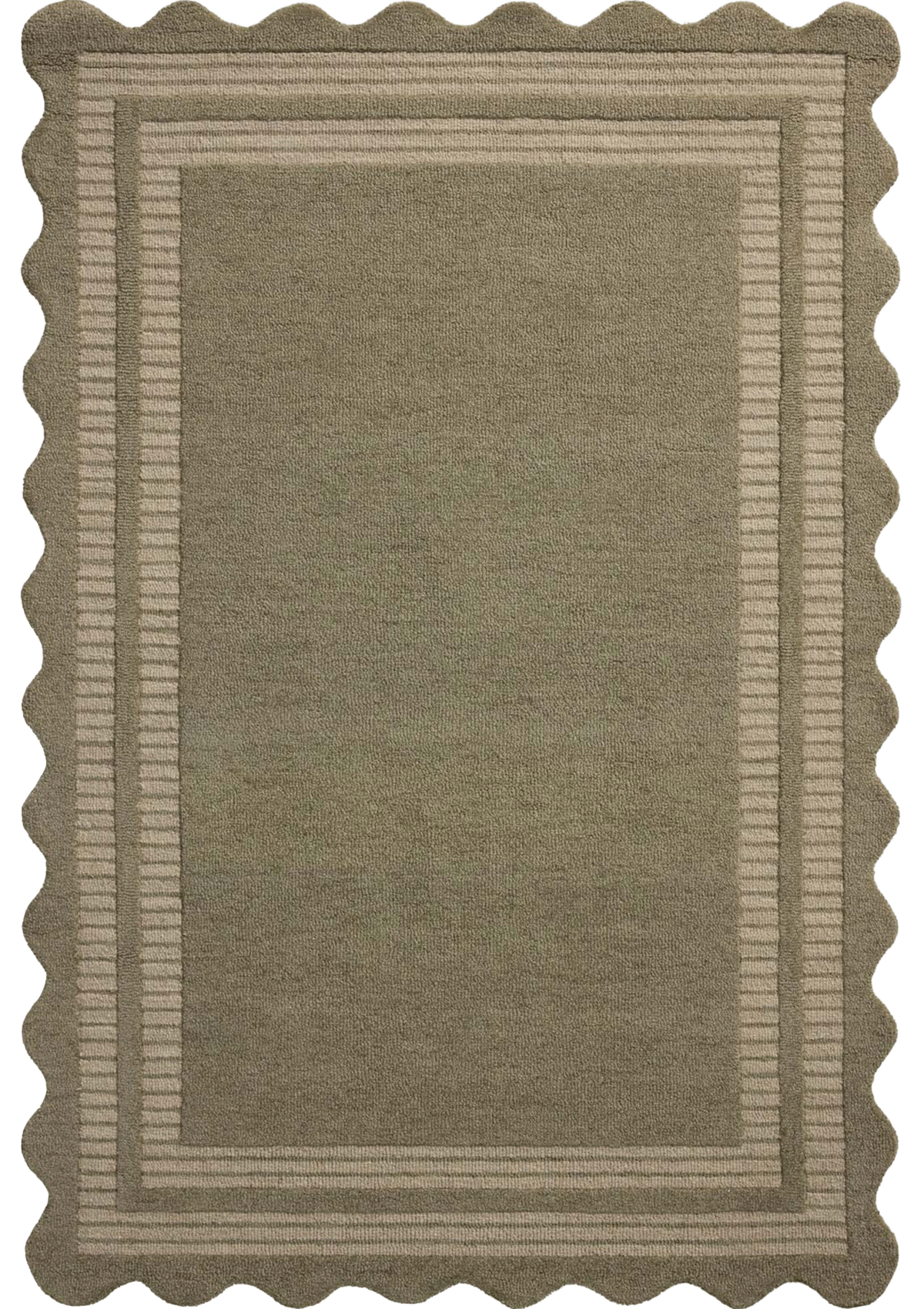 Scottie Olive Pebble Rug