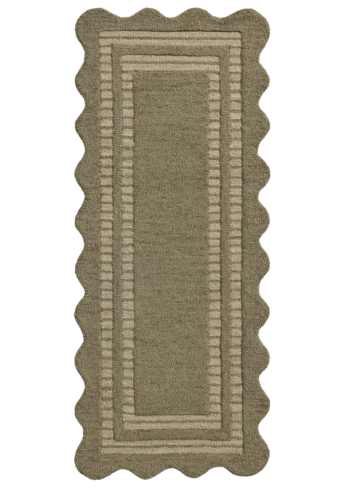 Scottie Olive Pebble Rug