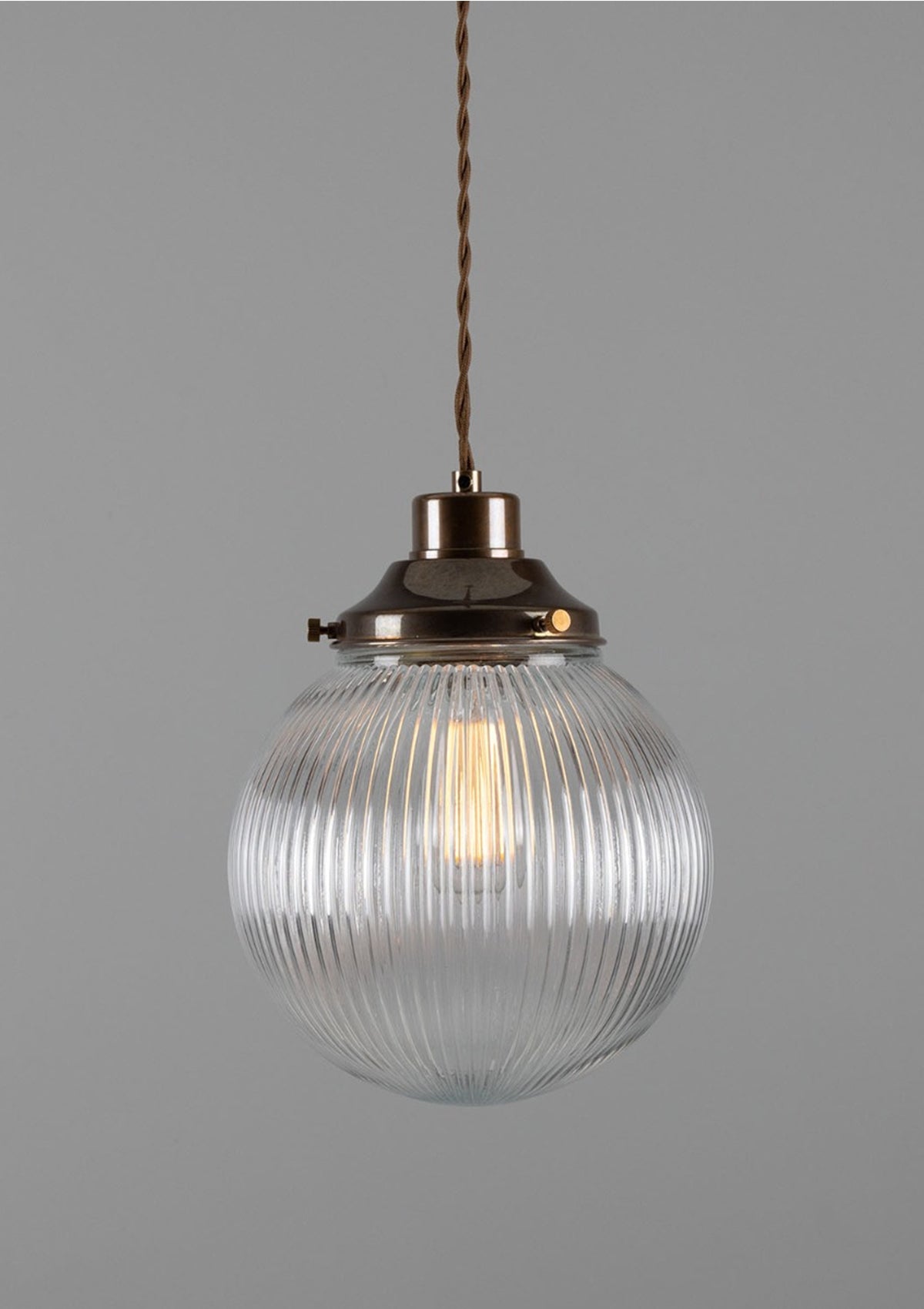 Stanley Glass Globe Pendant Light