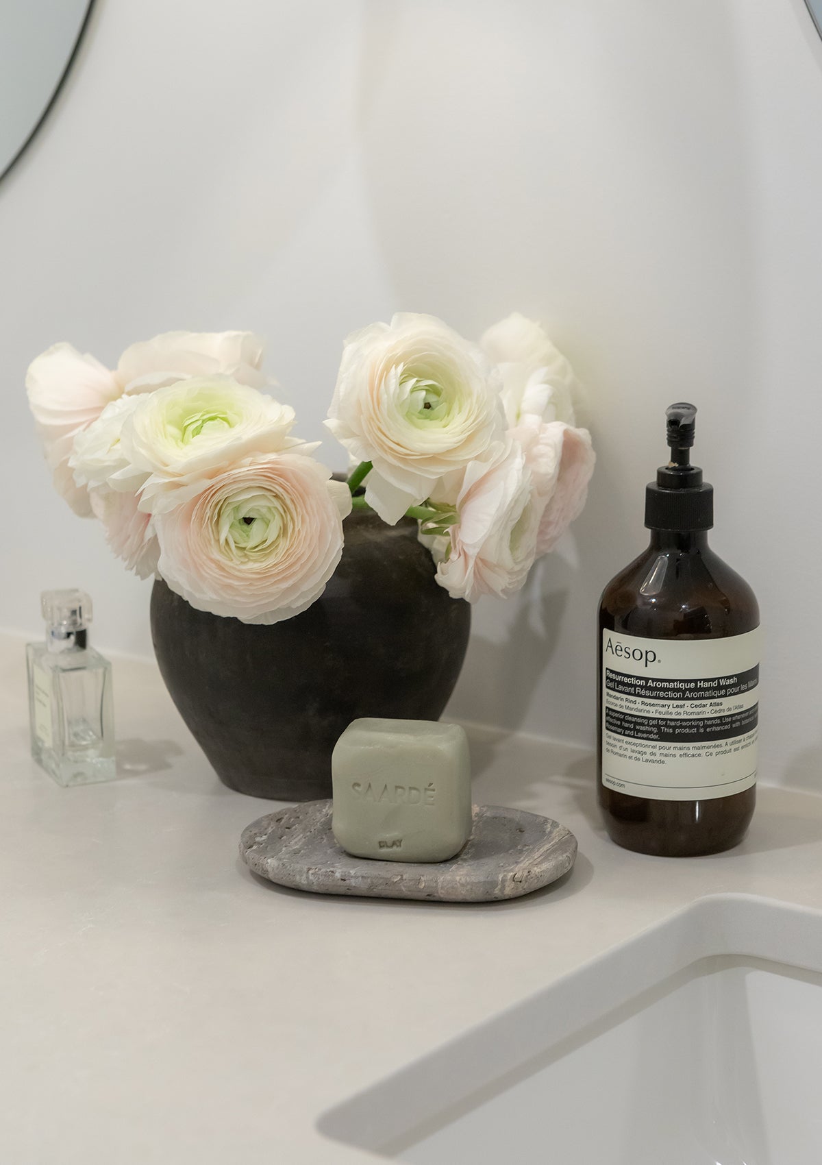 Travertine Soap Dish