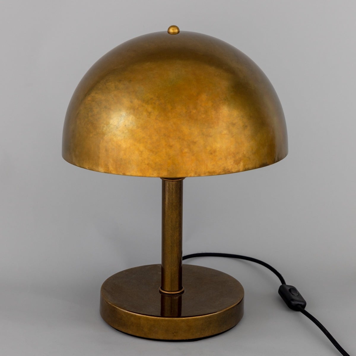 Turku Modern Brass Dome Table Lamp