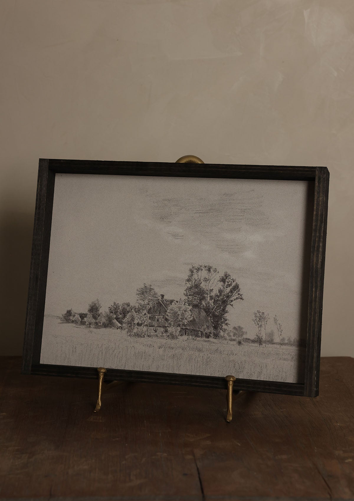 Vintage Countryside Framed Print