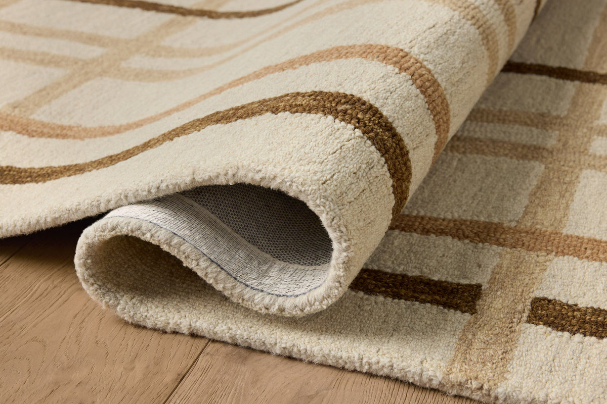 Waylon Natural/Bark Rug – detail