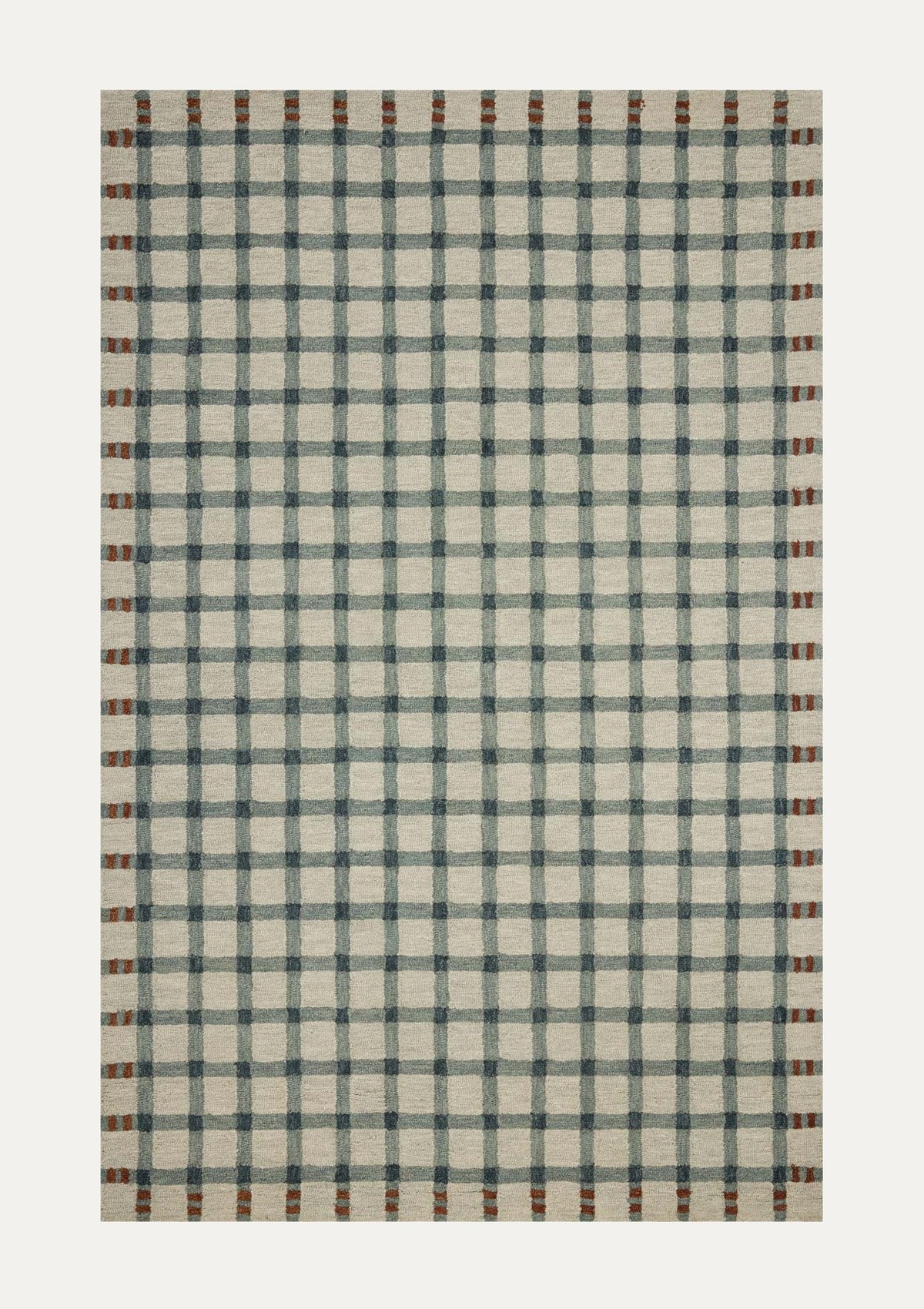 Waylon Spa/Brick Rug | Magnolia Home by Joanna Gaines × Loloi