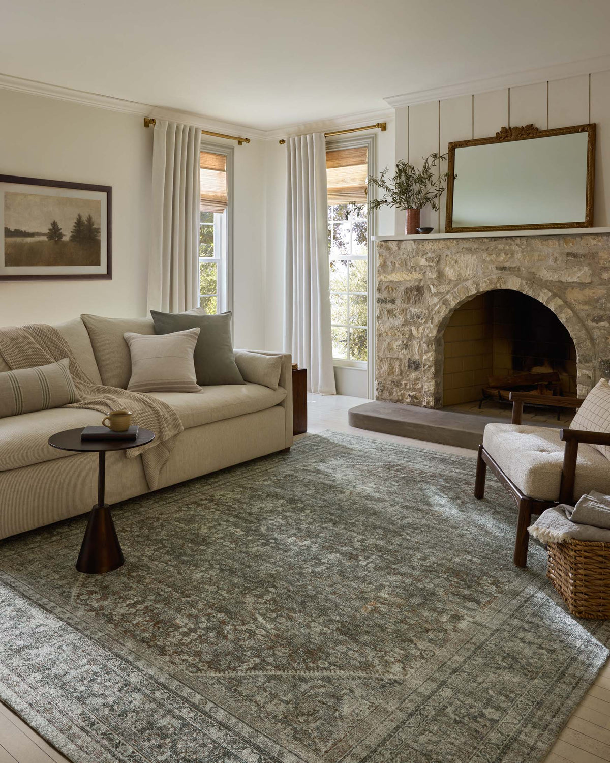 Wimberly Tobacco/Rust Rug – detail