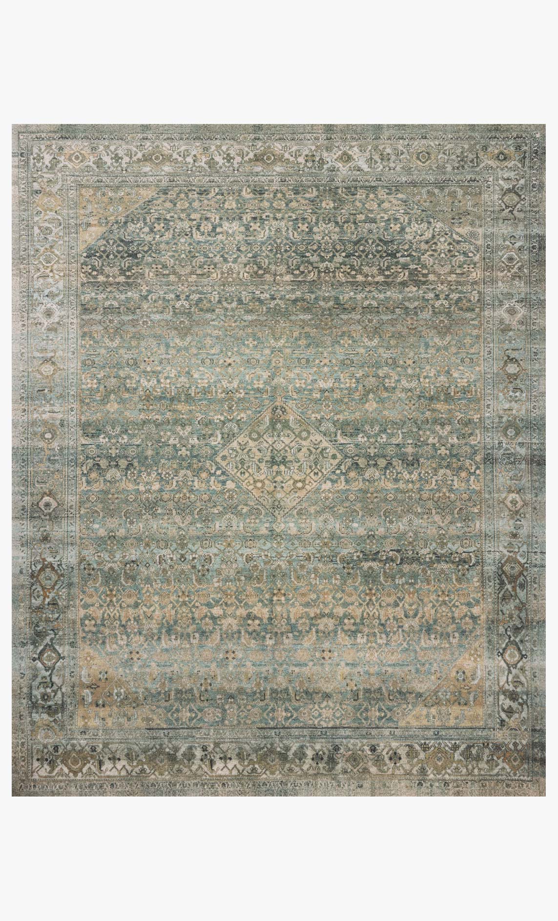 Wimberly Lagoon/Wheat Rug