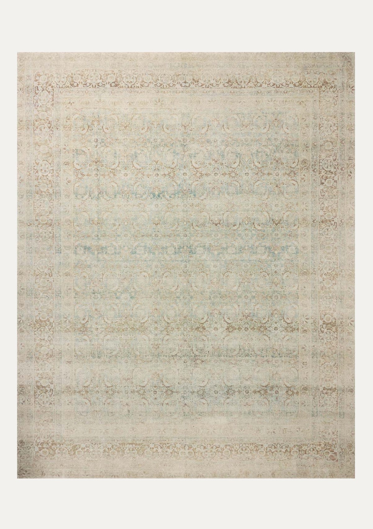 Wimberly Sky/Copper Rug | Magnolia Home by Joanna Gaines × Loloi