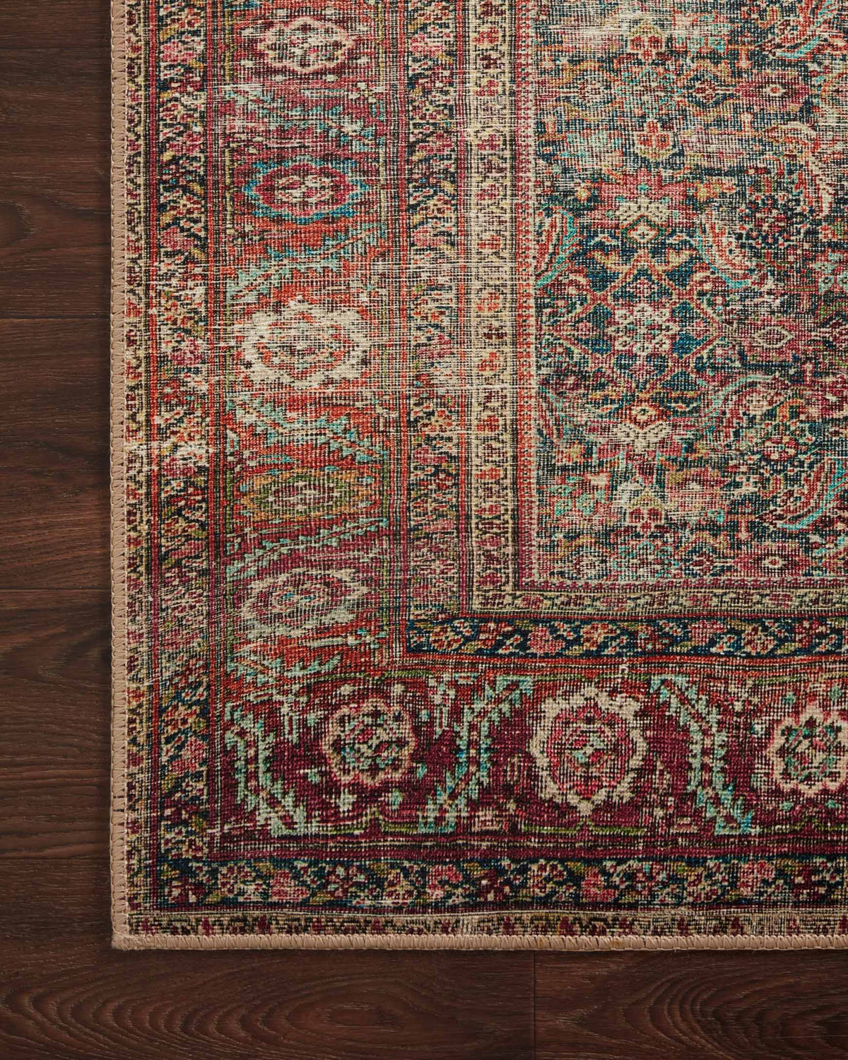 Wynter Onyx/Multi Rug – detail
