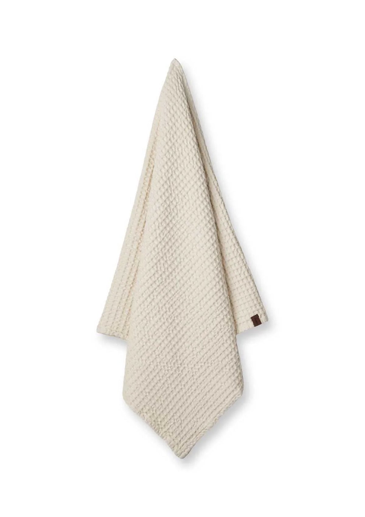 Waffle Bath Towel - Shell