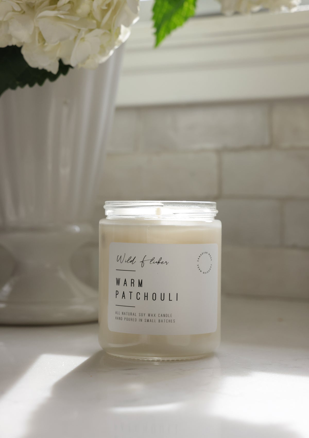 Warm Patchouli Soy Wax Candle