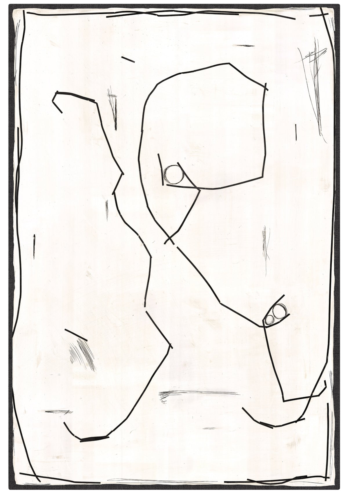 Winding Lines Collection - Creme