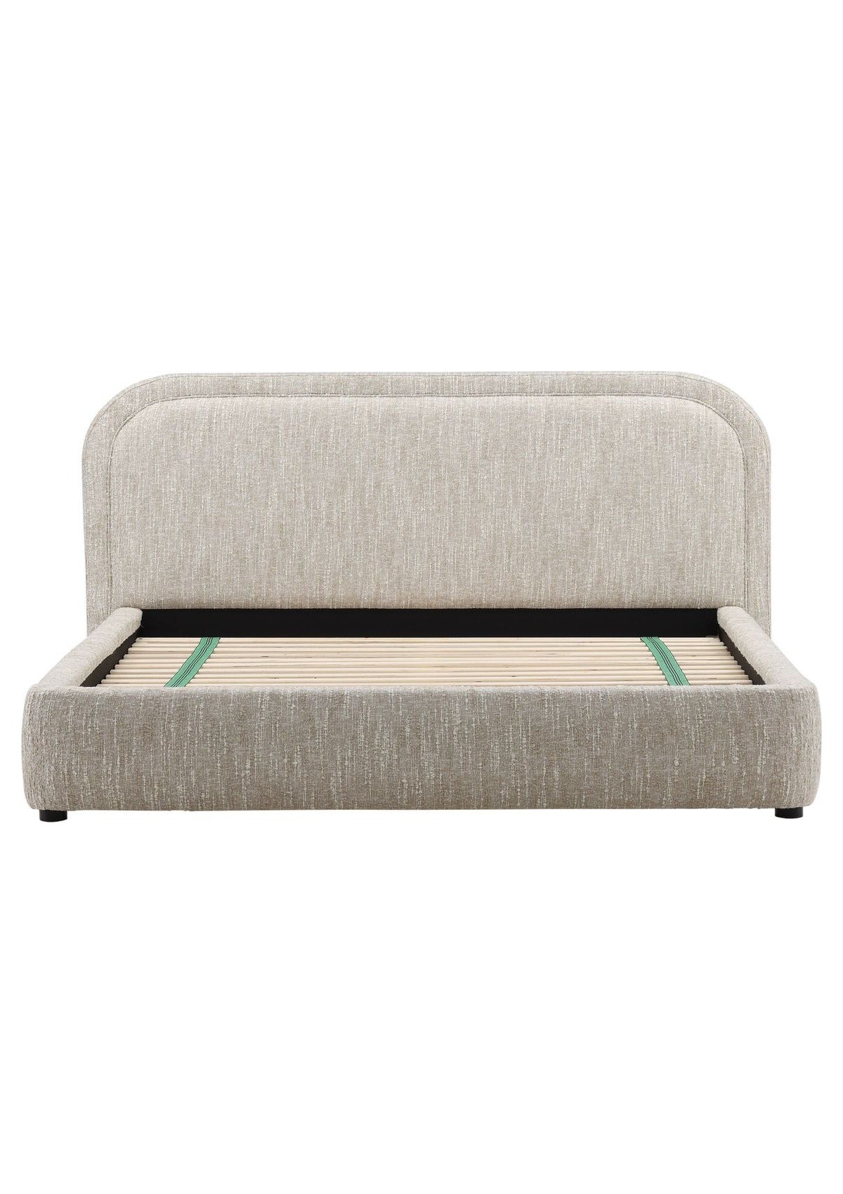 Agi Bed - Beige / Eastern King