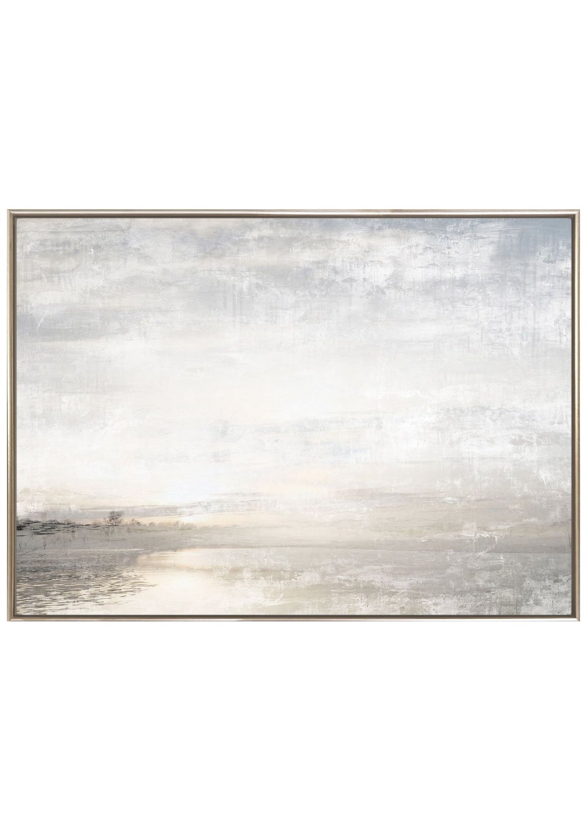 Aurora on the Lake I – Large / Framed Canvas