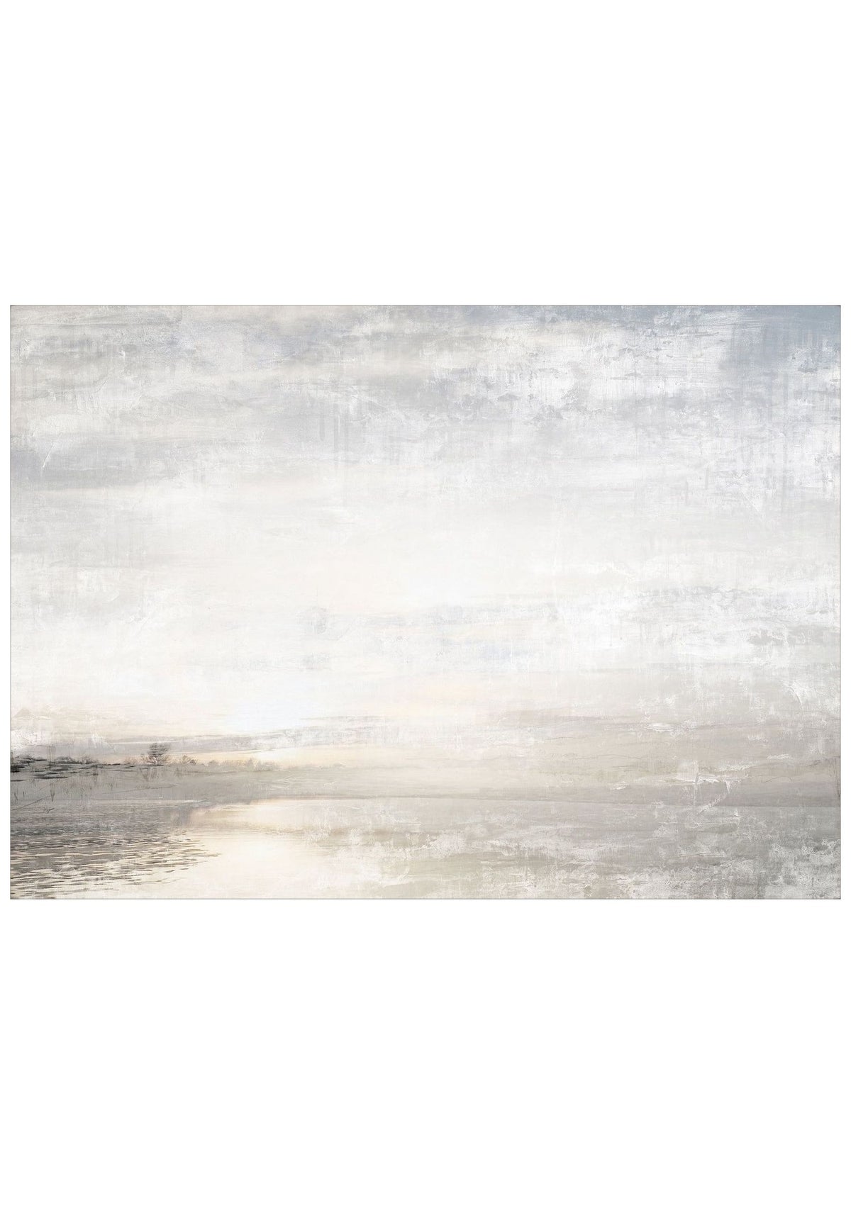 Aurora on the Lake I – Large / Gallery Wrap Canvas