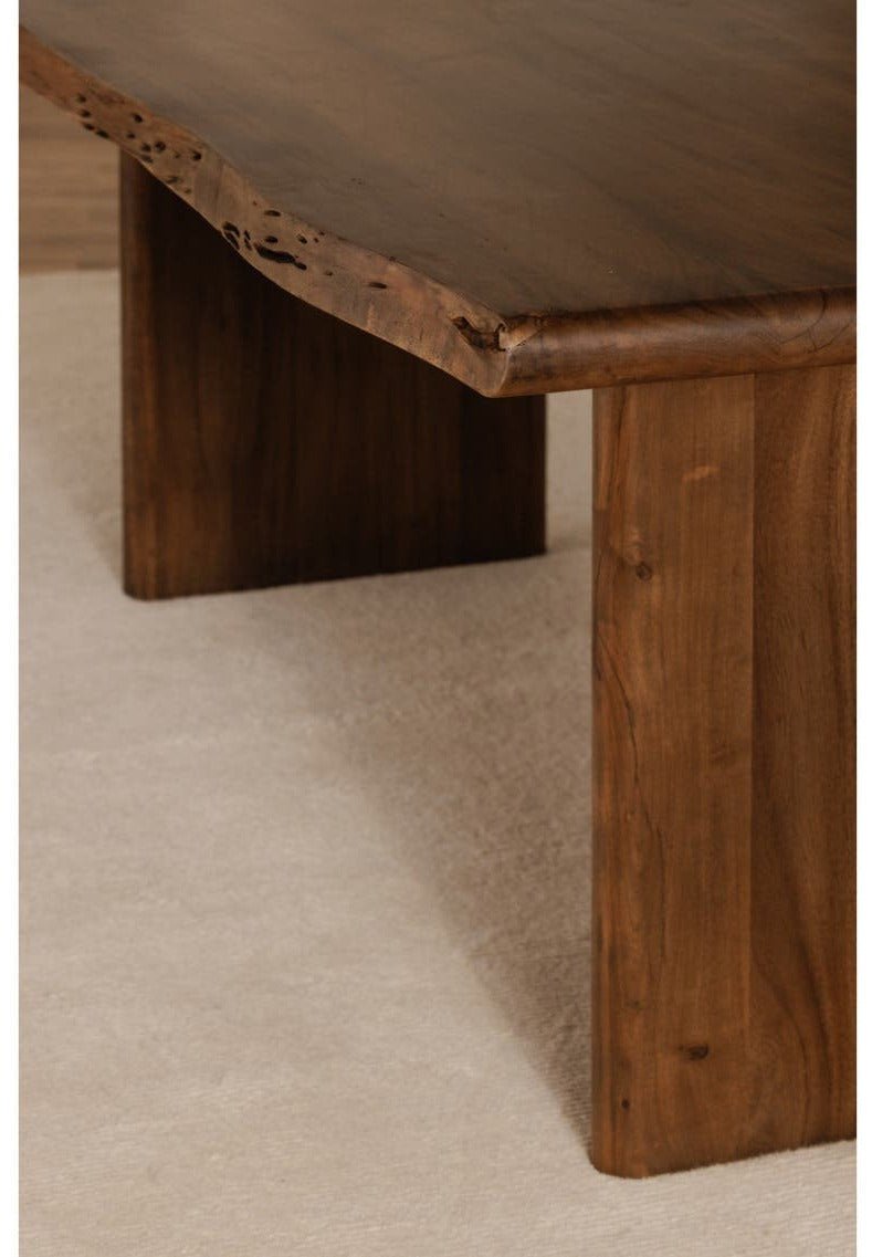 Lila Large Dining Table - Brown
