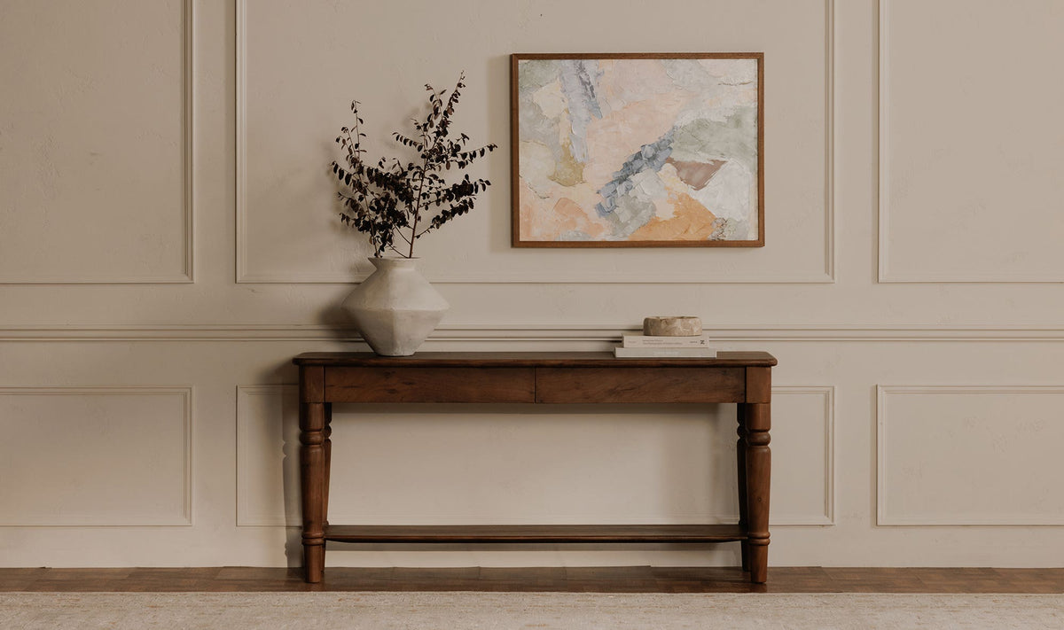 Russet Console Table - Brown