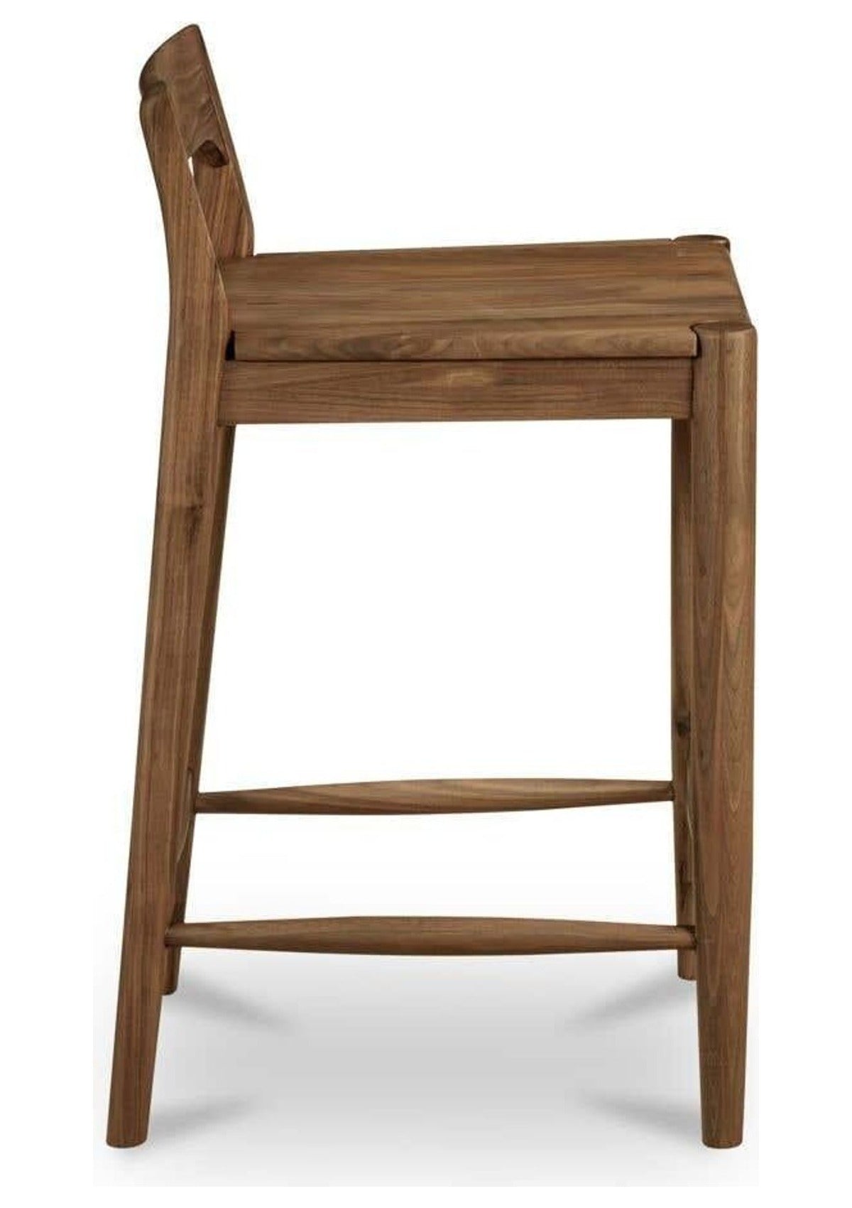 Owing Low Back Counter Stool - Walnut
