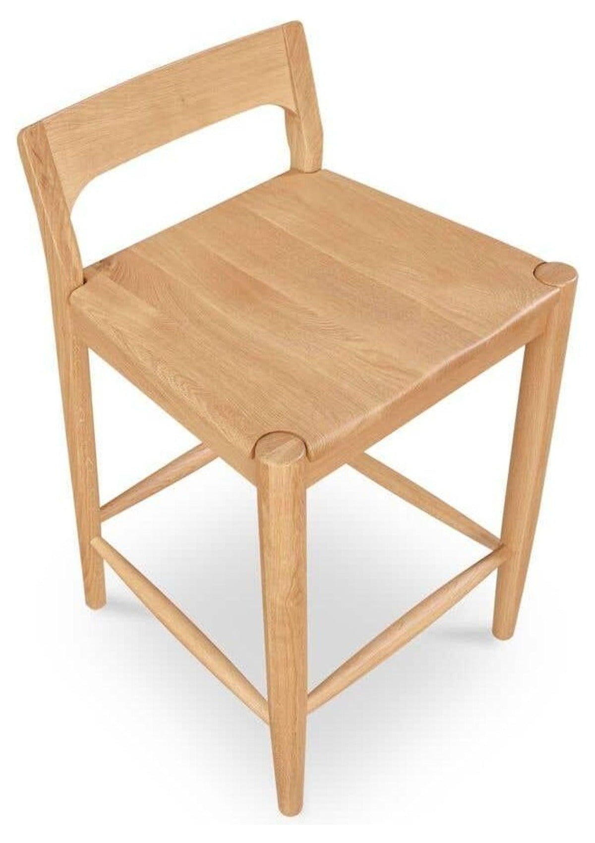 Owing Low Back Counter Stool - Oak