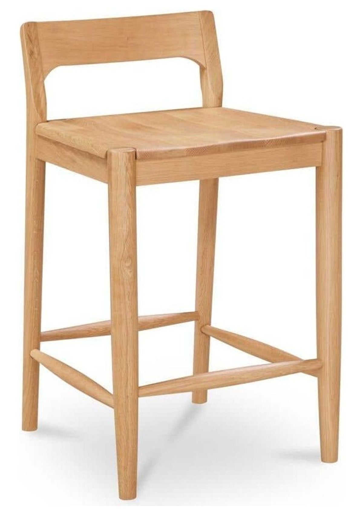 Owing Low Back Counter Stool - Oak