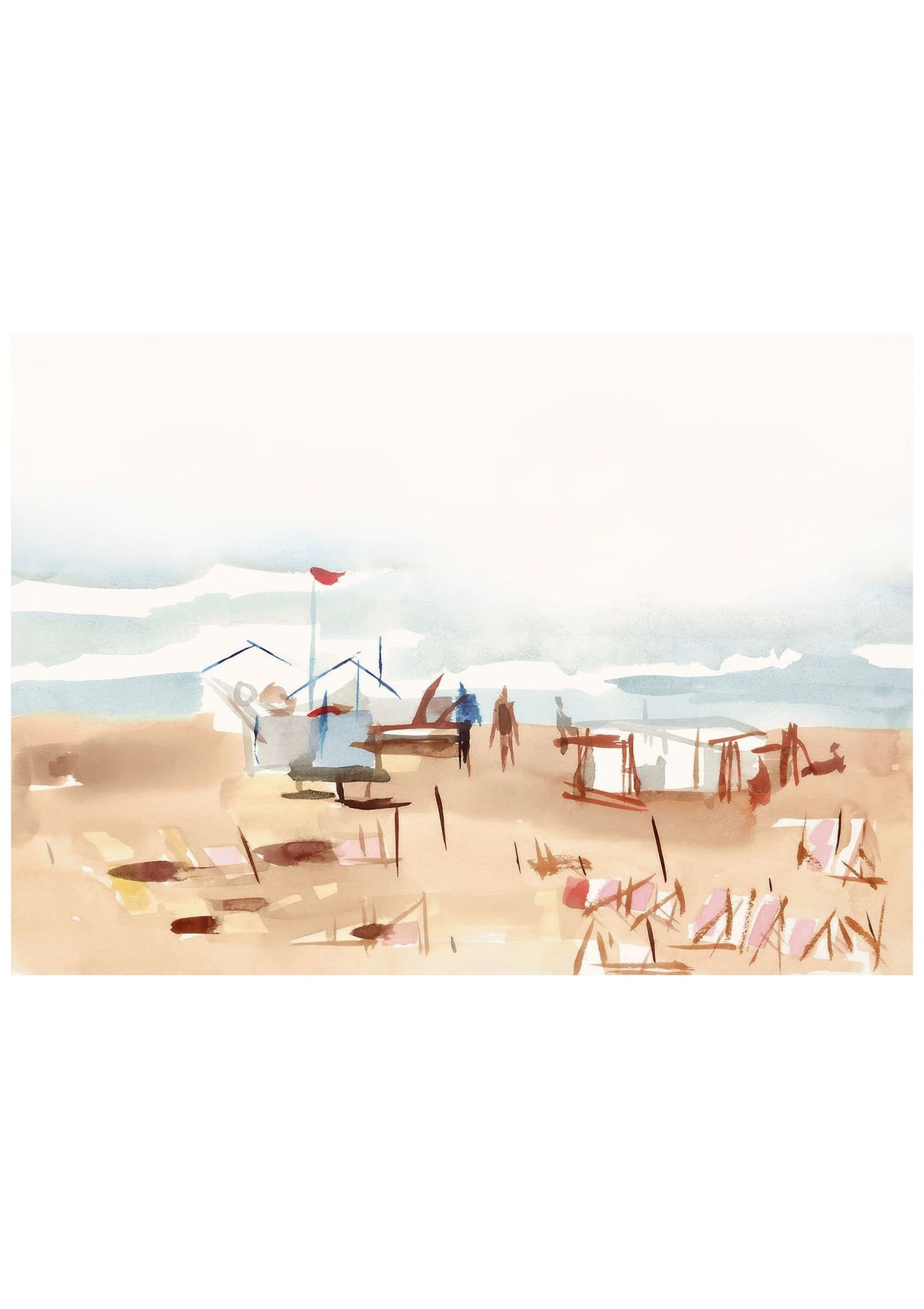 Beach Vacation III – Gallery Wrap Canvas