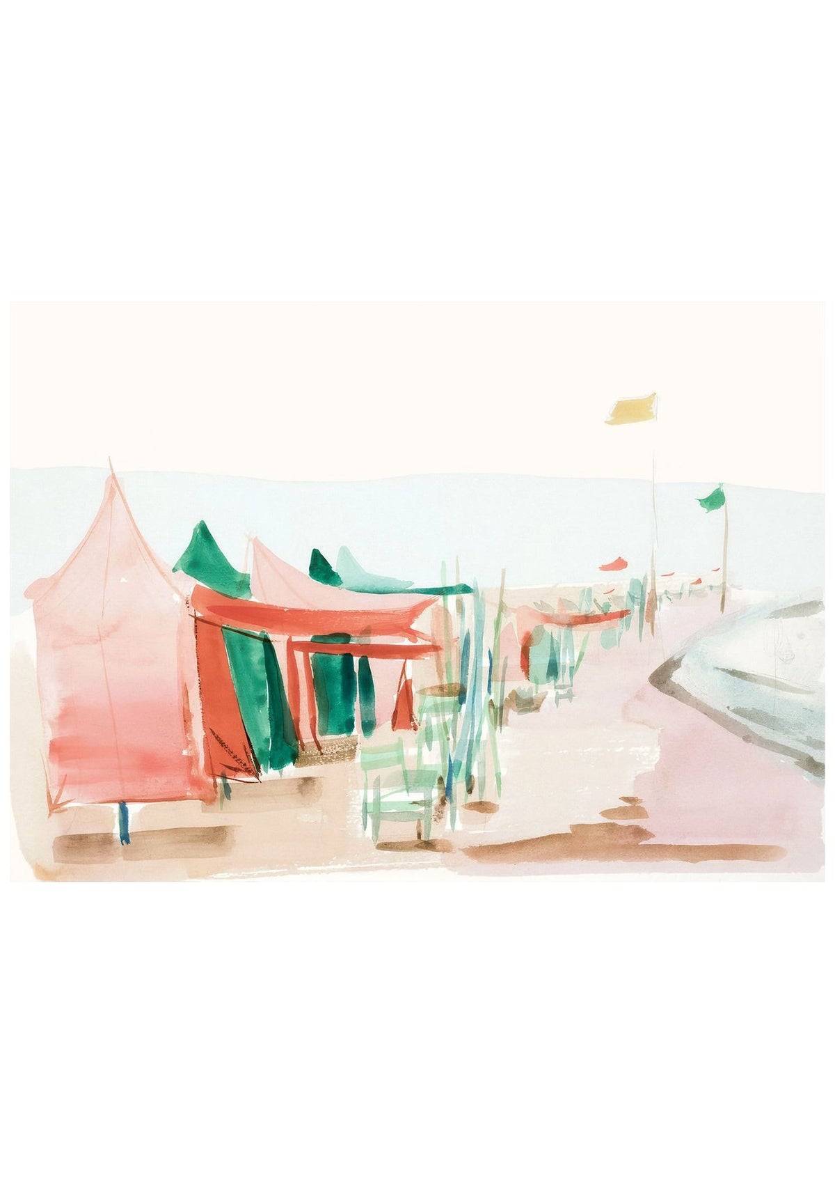 Beach Vacation IV – Gallery Wrap Canvas