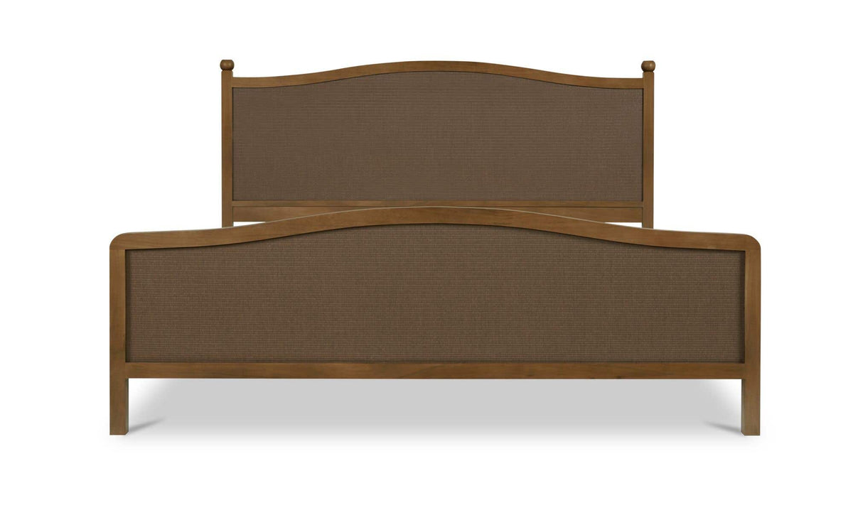 Eve Queen Bed - Brown