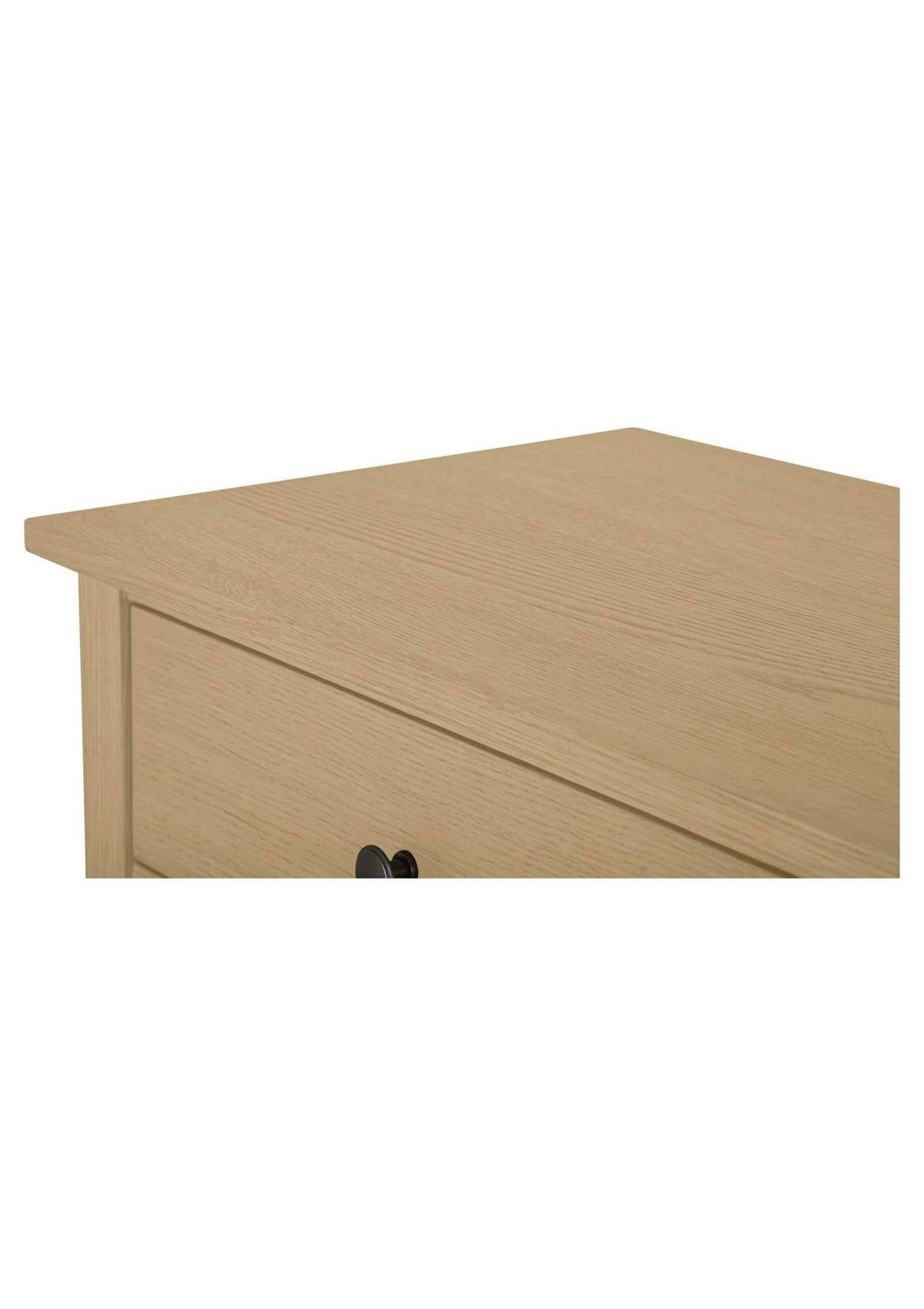 Isabelle Nightstand - Light Blue Stripe