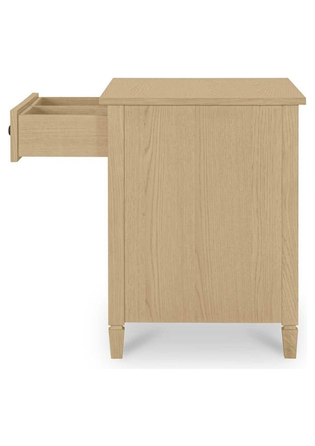 Isabelle Nightstand - Light Blue Stripe
