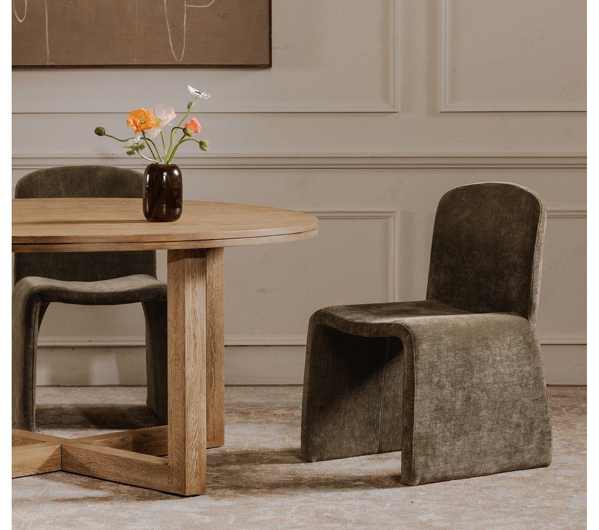 Ella Dining Chair - Cedar Green