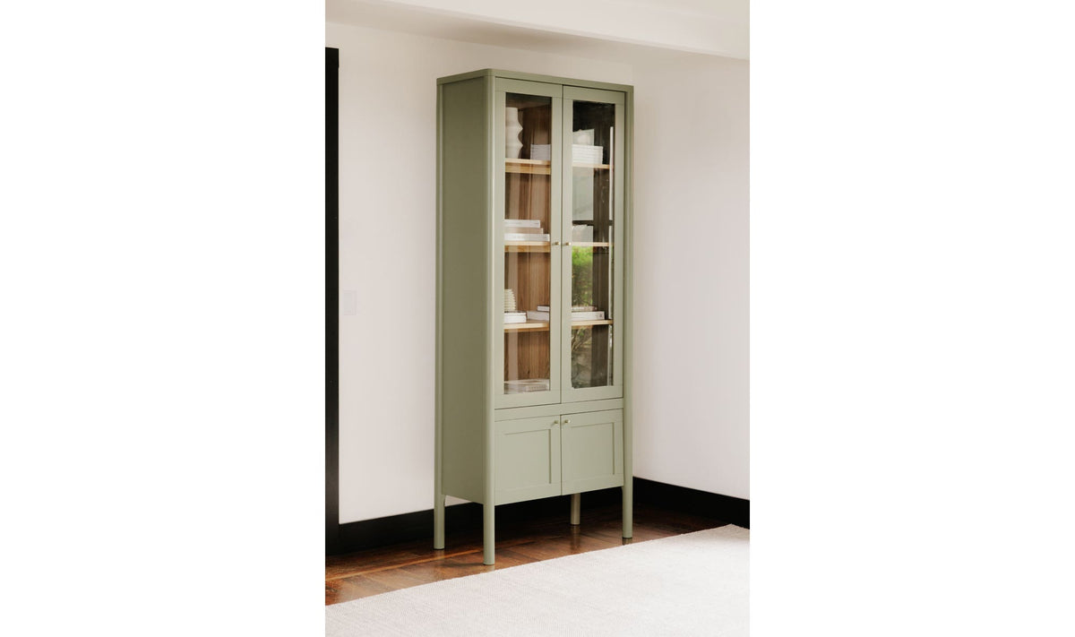 Hannah Tall Cabinet - Green