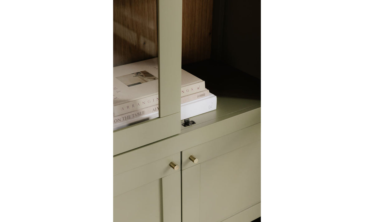 Hannah Tall Cabinet - Green