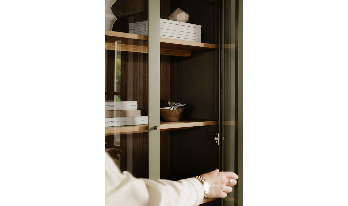 Hannah Tall Cabinet - Green