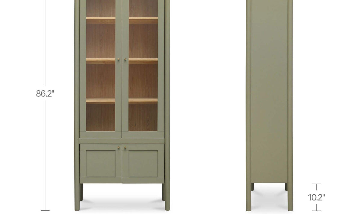 Hannah Tall Cabinet - Green
