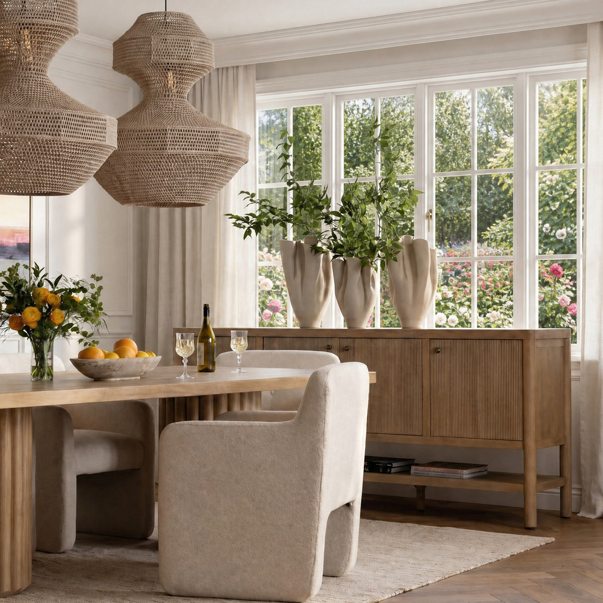 Estrada Sideboard - Light Warm Wash