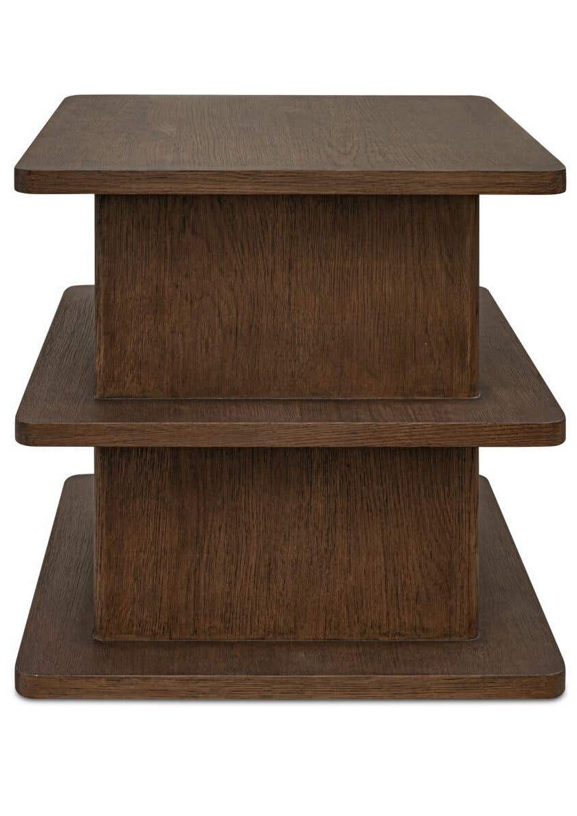 Casey Side Table - Dark Brown