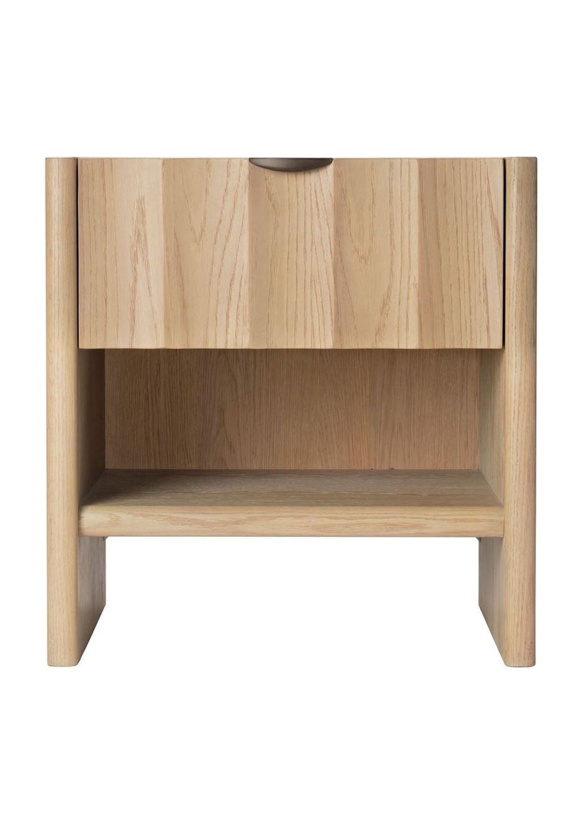 Finley Small Fluted Nightstand in Natural