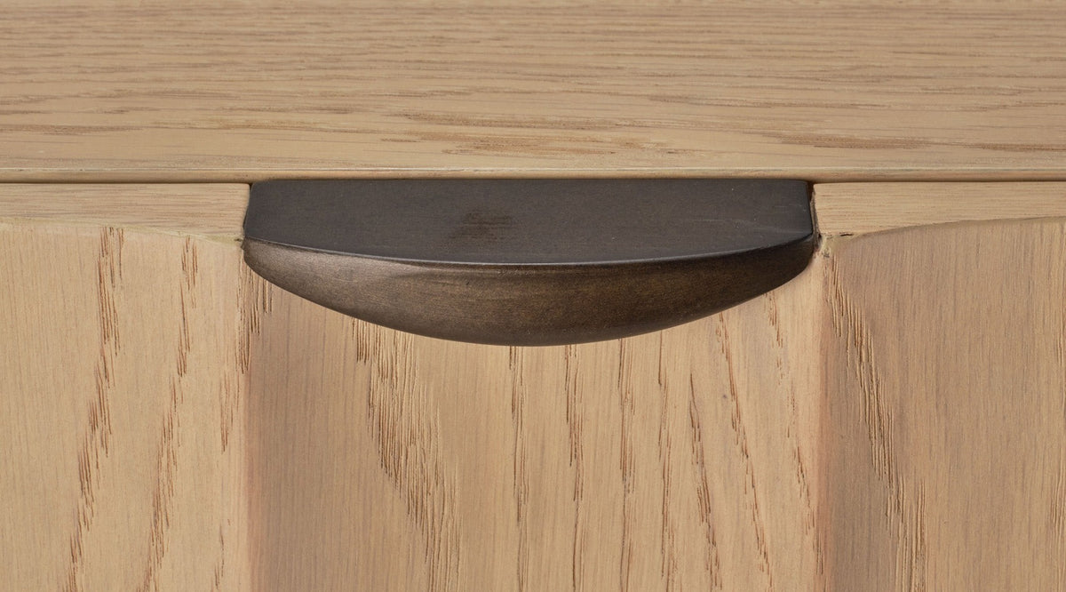 Finley Small Fluted Nightstand in Natural