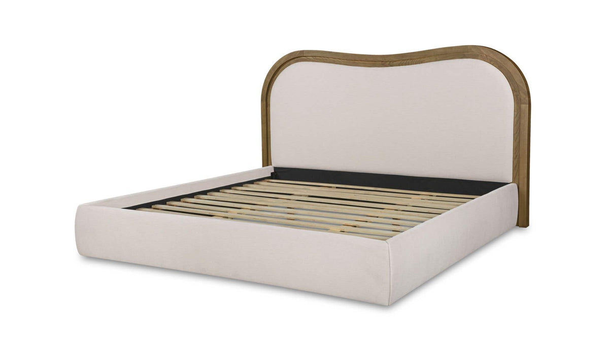 Camilla King Bed - Oat
