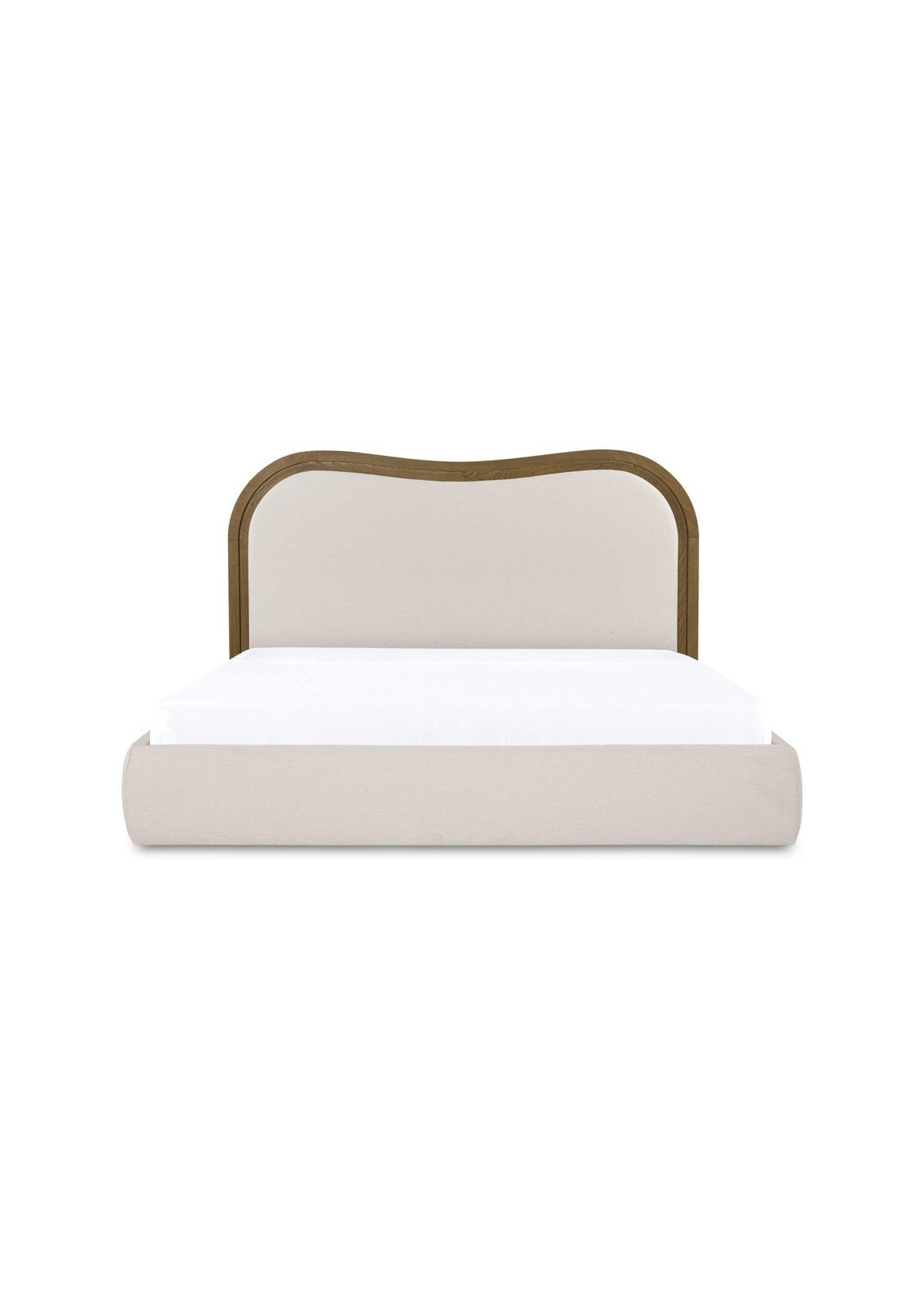 Camilla King Bed - Oat