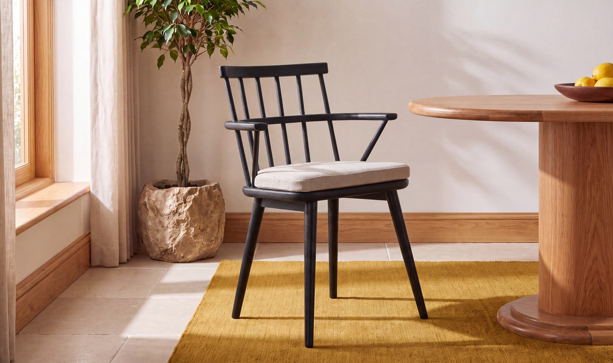 Keaton Dining Chair - Set of Two - Black