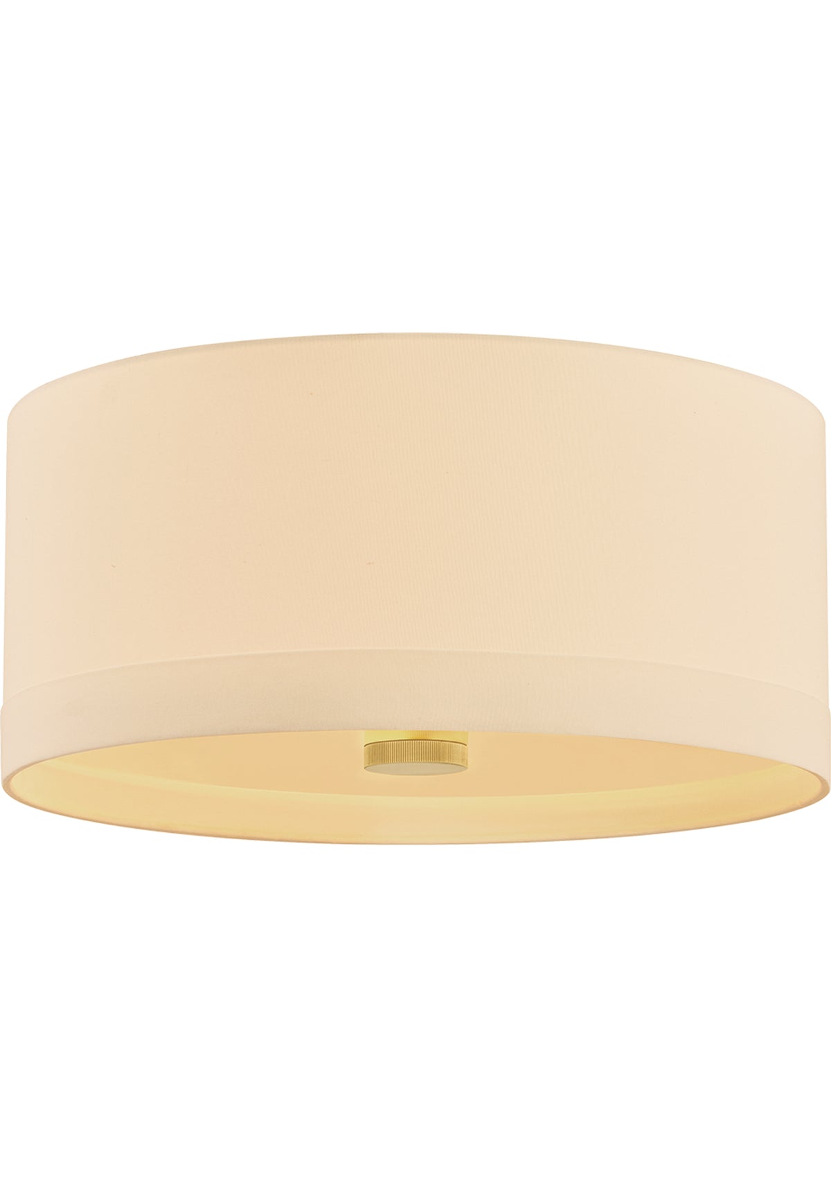 Ashland Flush Mount in Aged Brass
