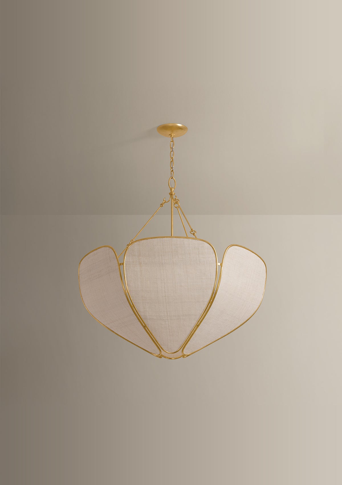 Bayville Pendant in Vintage Gold Leaf