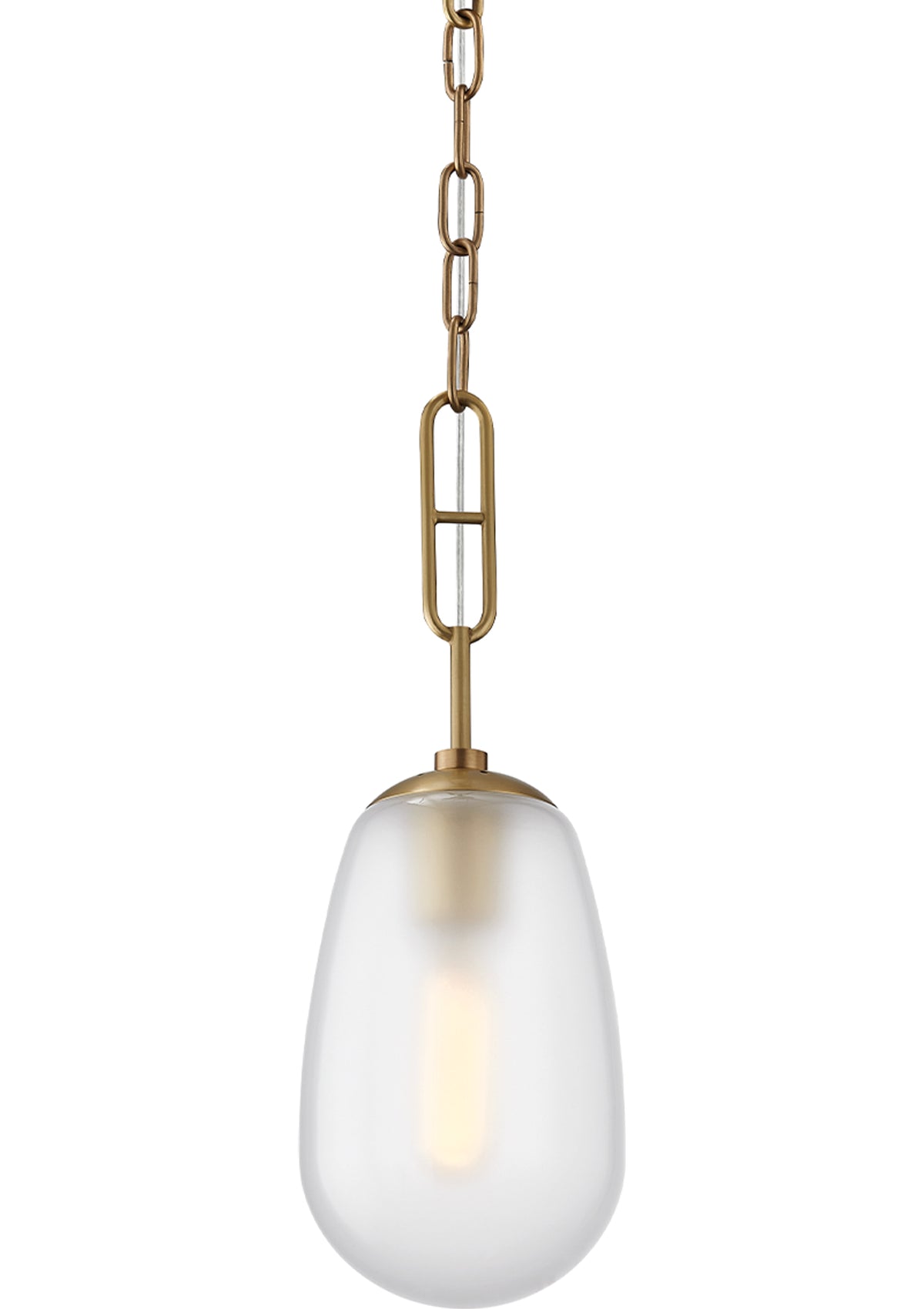 Bruckner Pendant in Polished Nickel