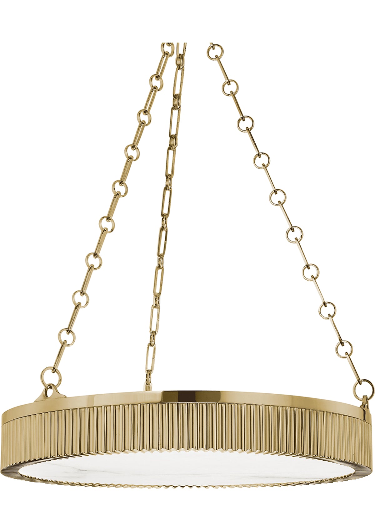 Lynden Chandelier in Polished Nickel