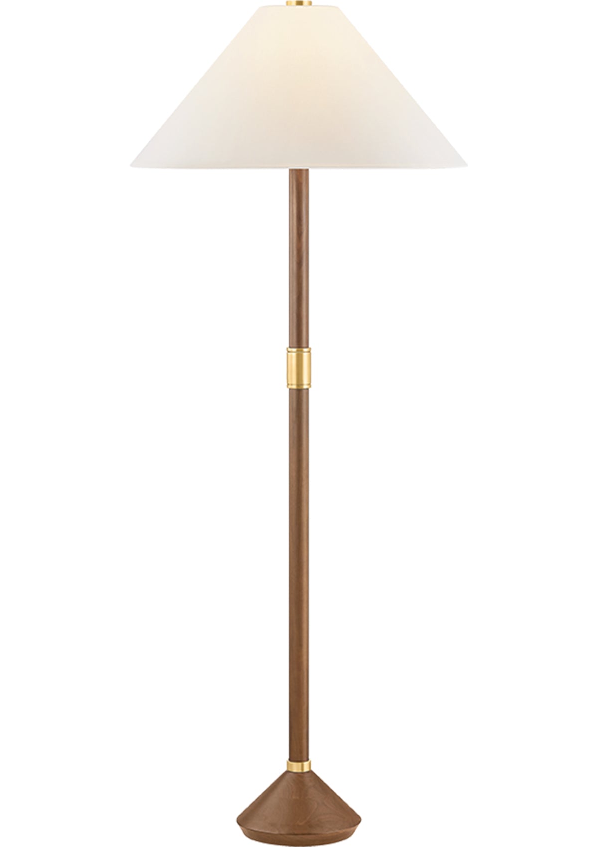 Merrimack Floor Lamp in Aged Brass