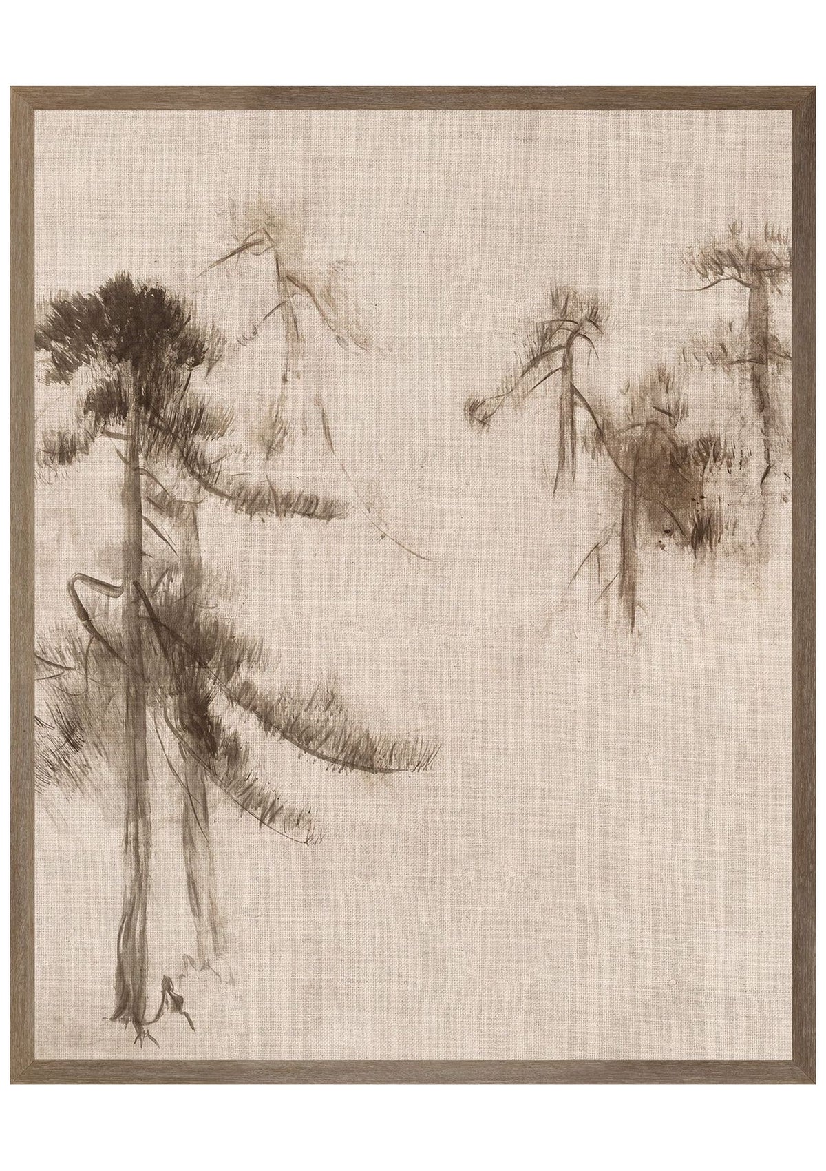 Ink Wash Pines IV – Small