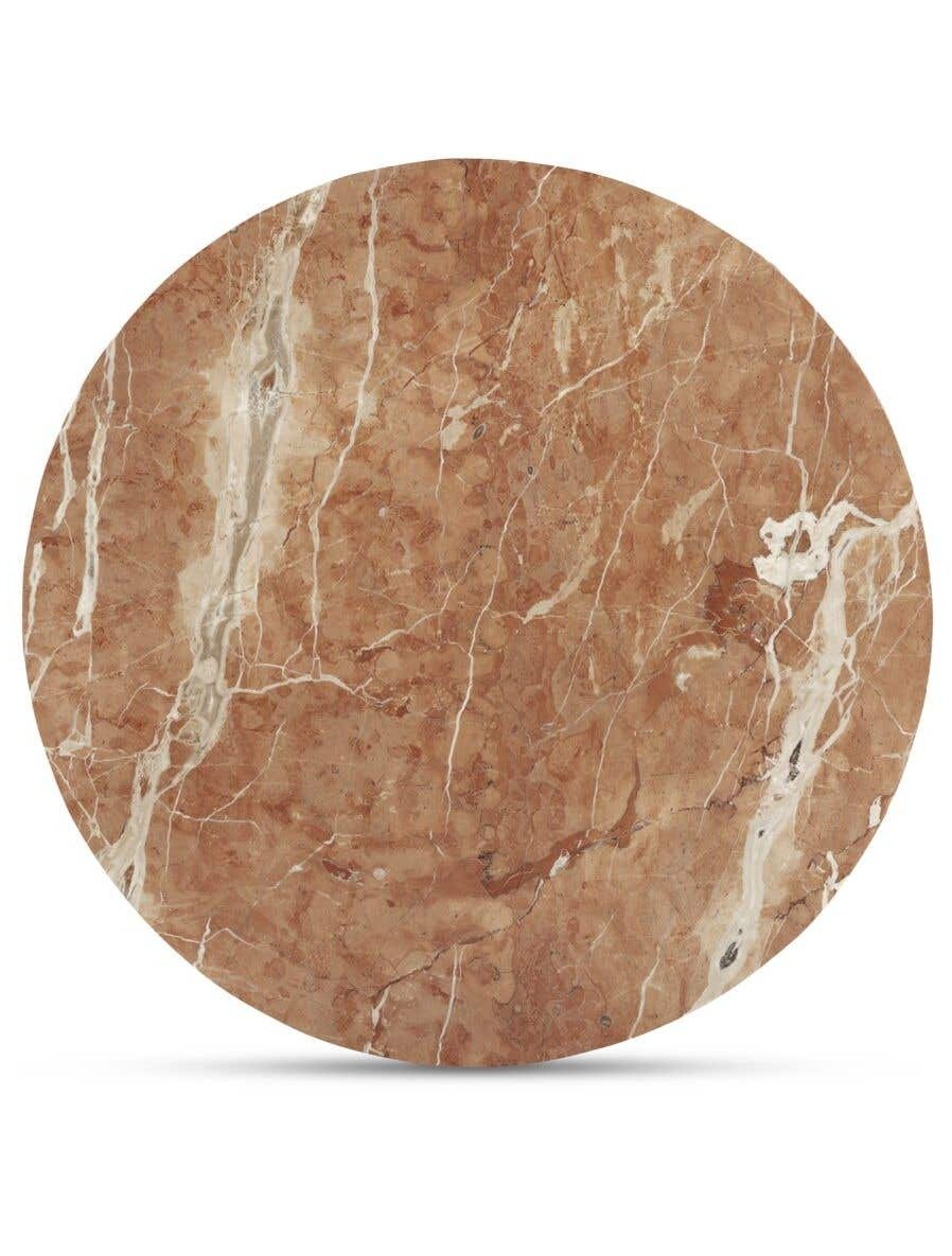 Sage Cafe Table Rosso Alicante Red Marble - Alicante Marble