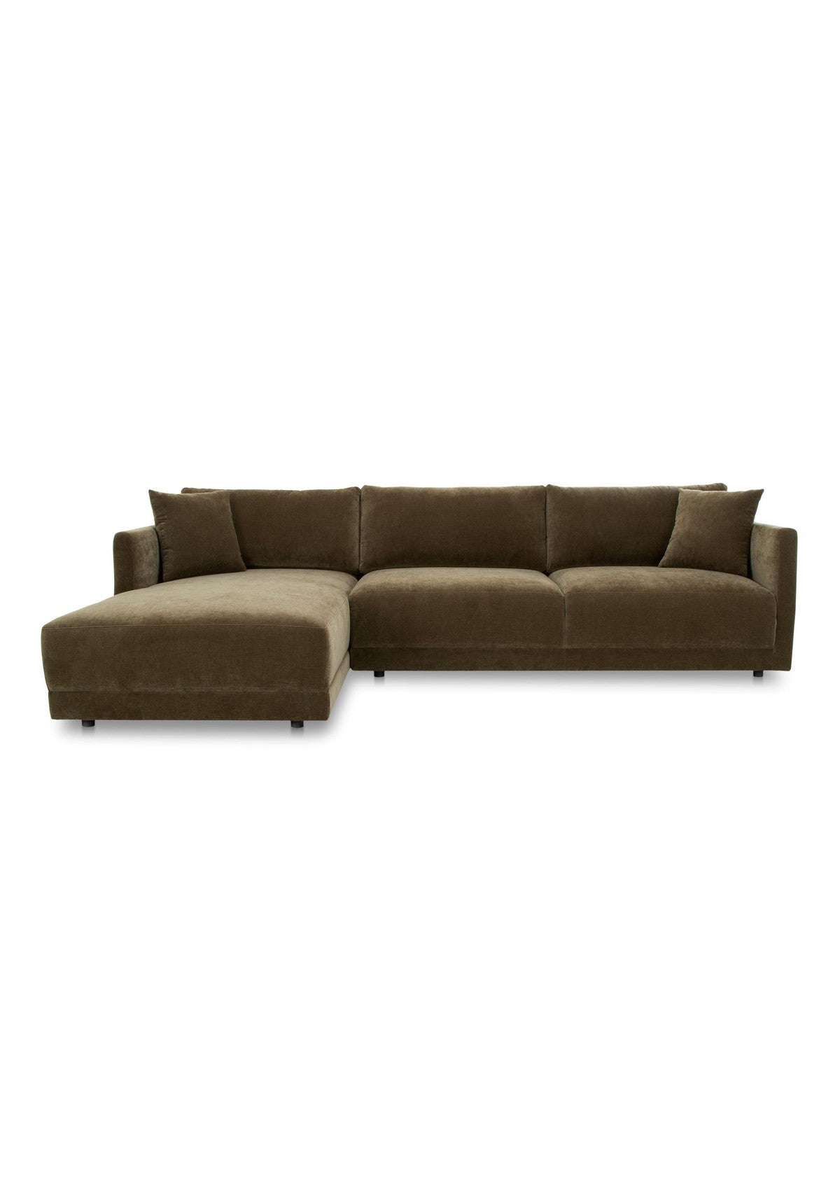 Bryn Sectional Left Heritage Cedar Green - Heritage Green