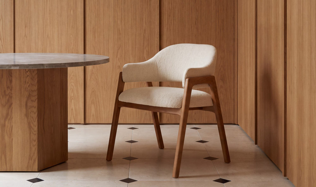Halden Dining Chair - Flecked Beige